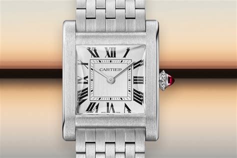 cartier tank normale platinum|vintage cartier tank watch ladies.